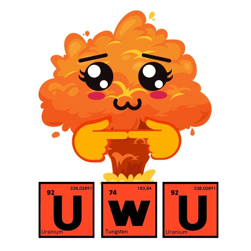 UwU periodic elements kawaii uranium drole