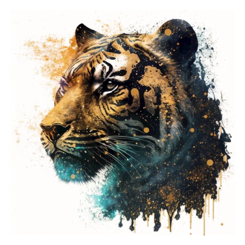 Wild Glamour Tiger