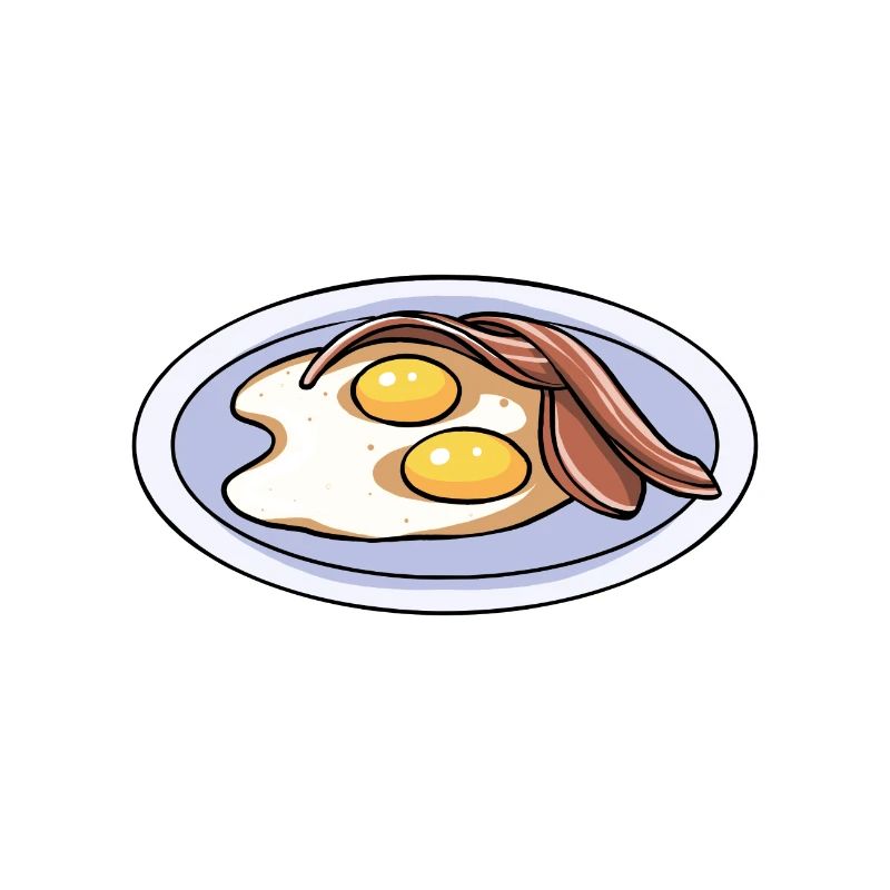 Oeufs Bacon Petit déjeuner