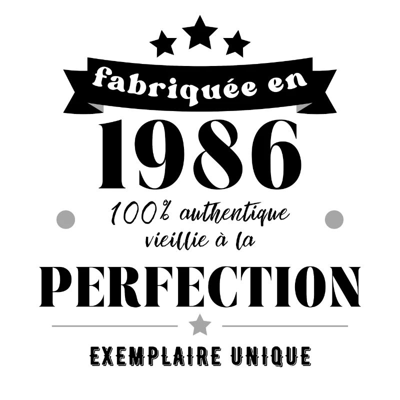 fabriquée en 1986