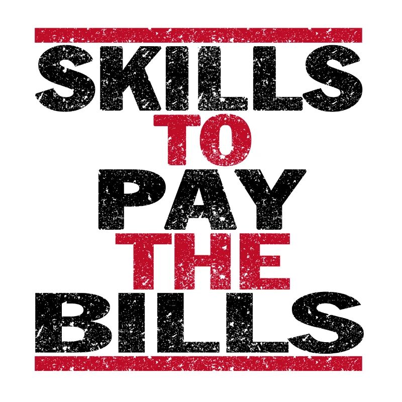 Compétences Pour Payer Les Factures Grunge