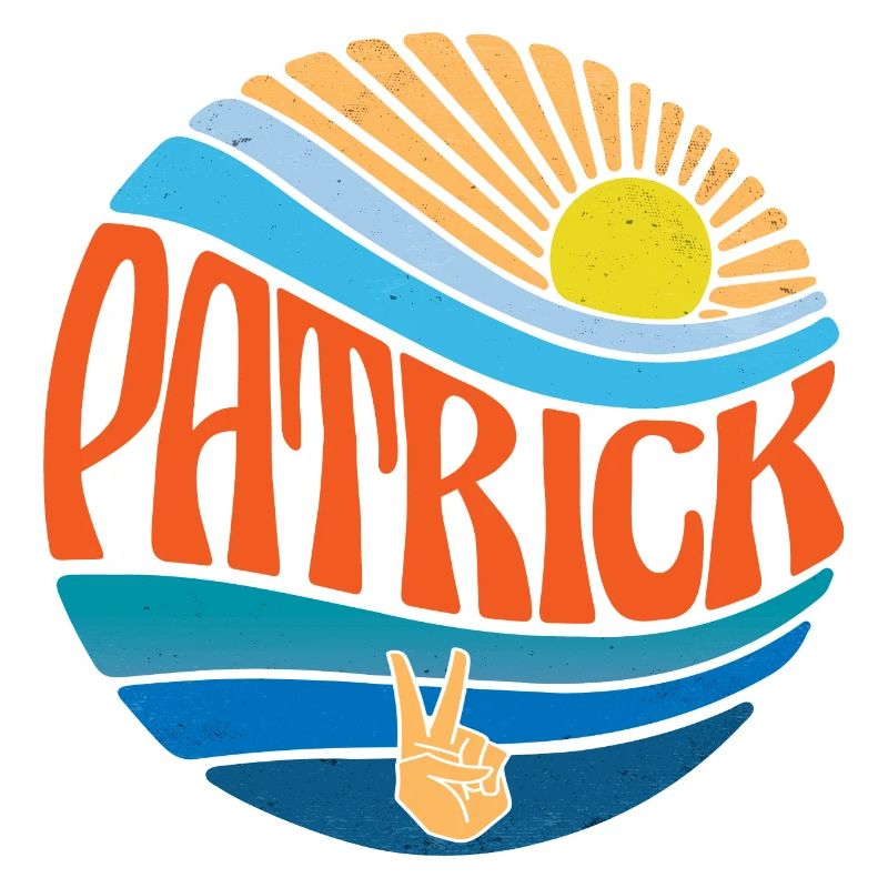 Patrick Chemise Vintage Sunset Patrick Groovy Cravate