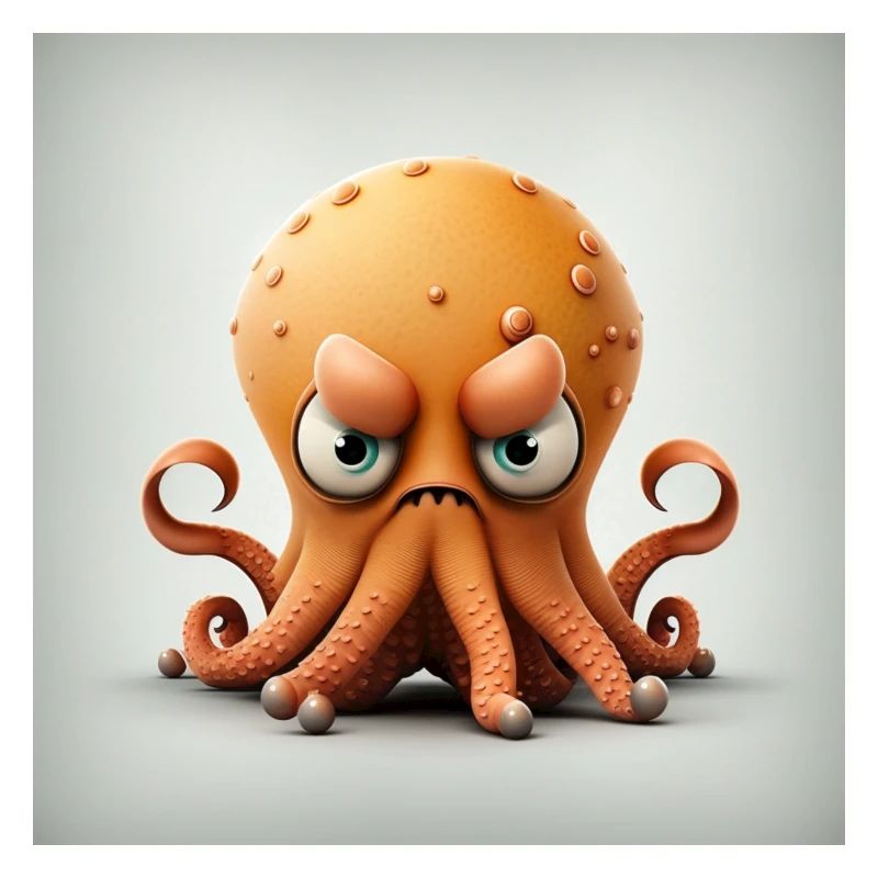 Angry Octopus Gift