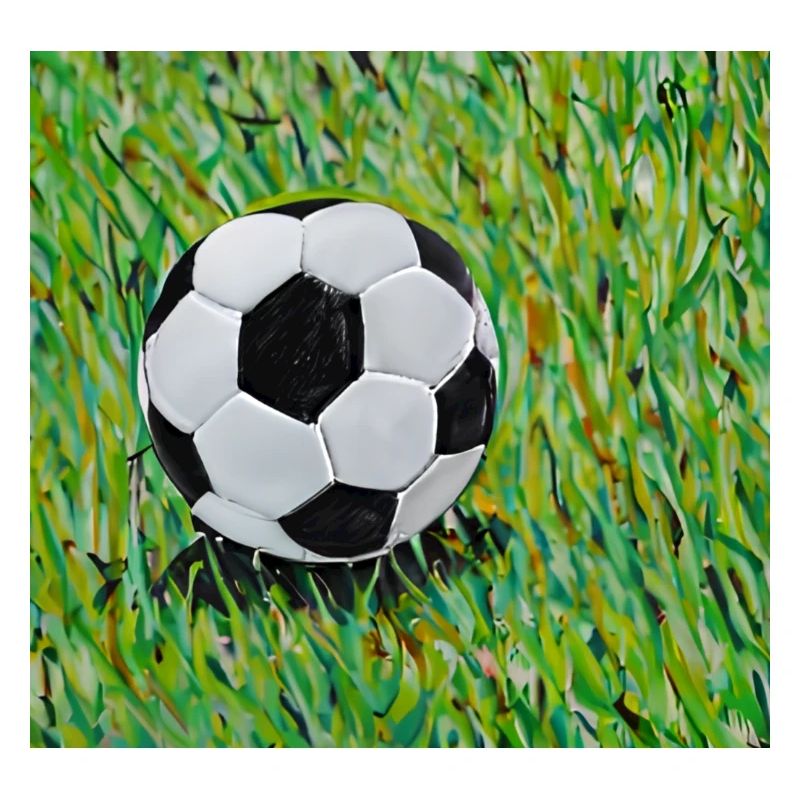 Fußball Gemälde