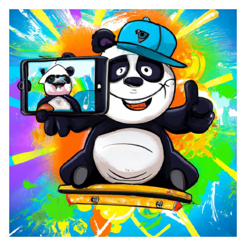 Panda makes Selfie 2 variant gift