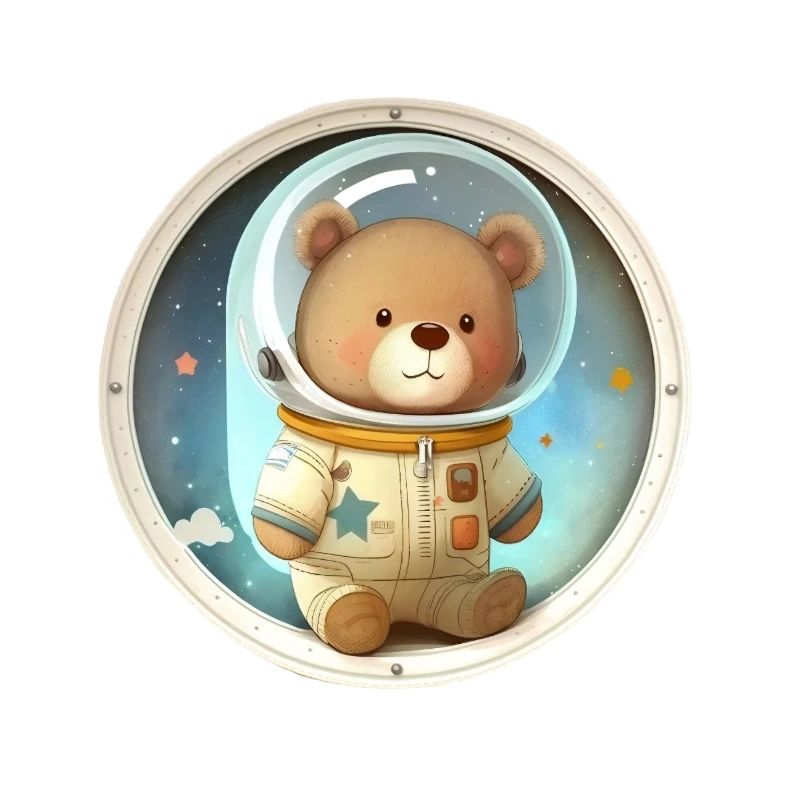 Ours en peluche astronaute