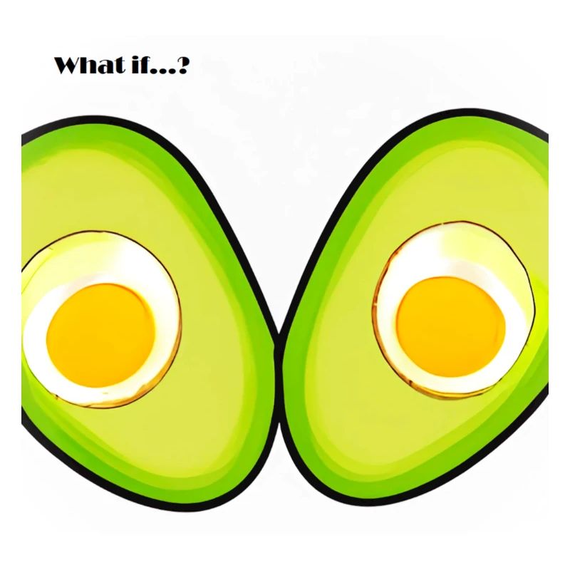 Avocado mit Ei
