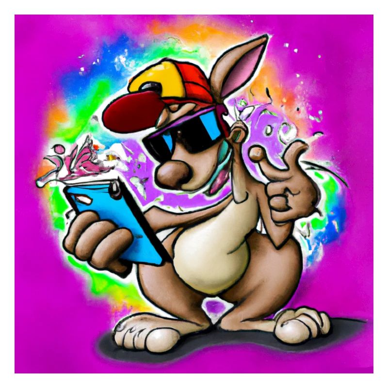 Kangaroo makes Selfie V3 gift