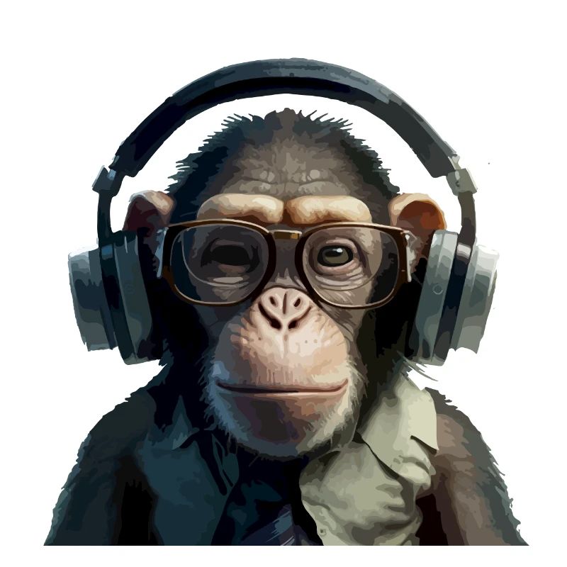 Maki de muziekliefhebber aap
