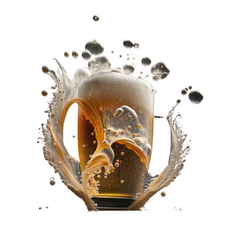 Craft Bier Explosion im Glas