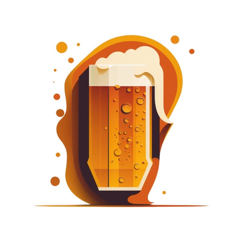 Cooles Craft Bier Motiv