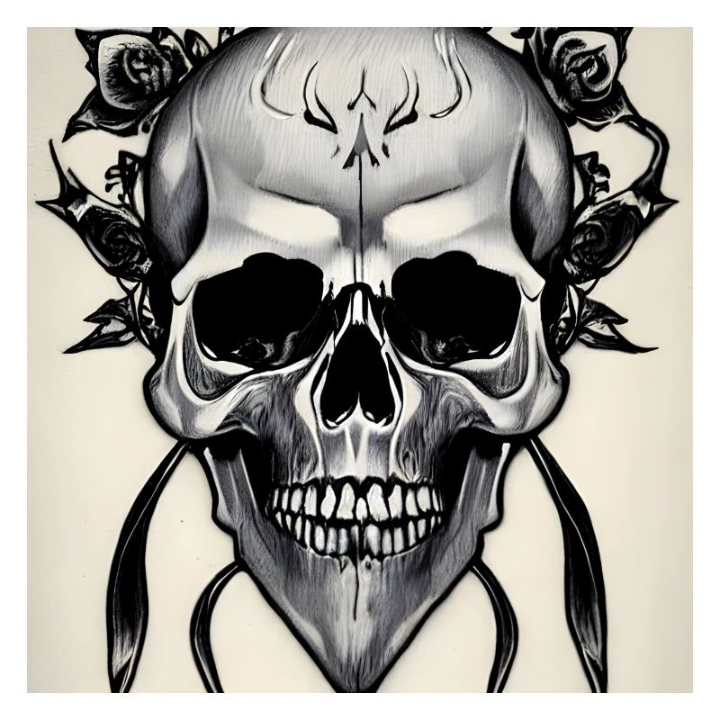 Gothic Totenkopf