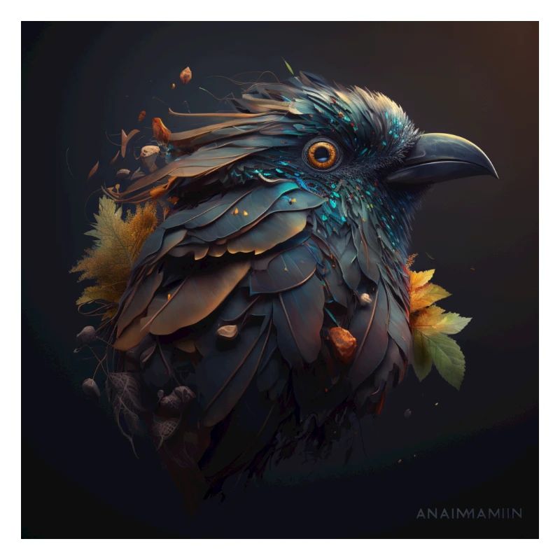 Ein mystischer Vogel
