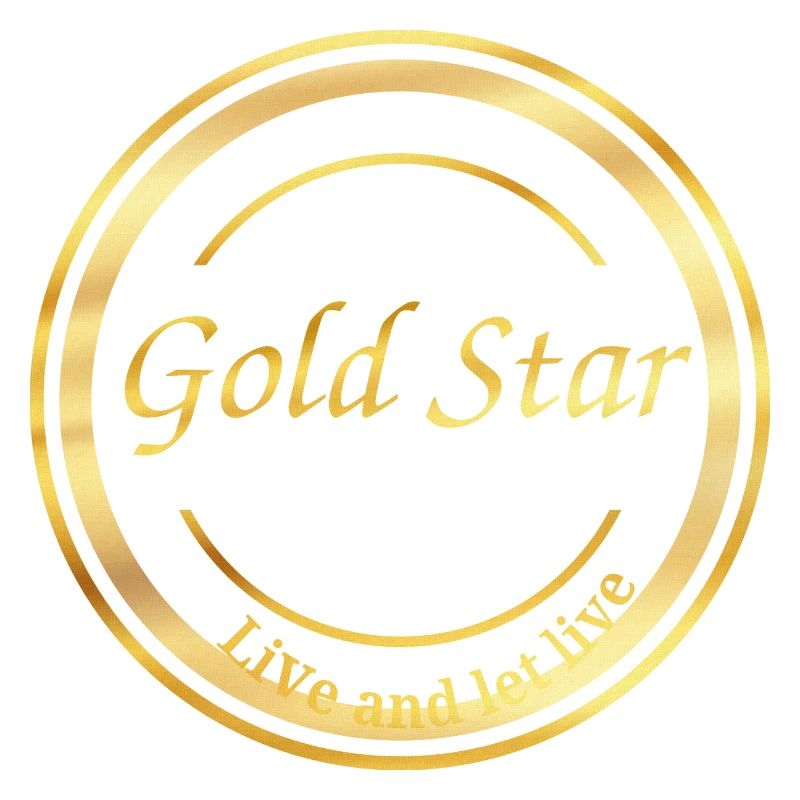 Logo, Design ,étoile dorée ,Texte