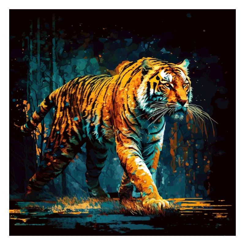 Bengalischer Tiger, Trail-Jäger