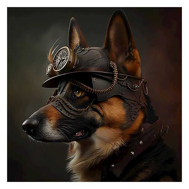 Steampunk de berger allemand