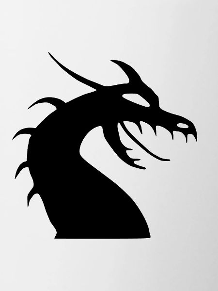 Dragon Head Silhouette