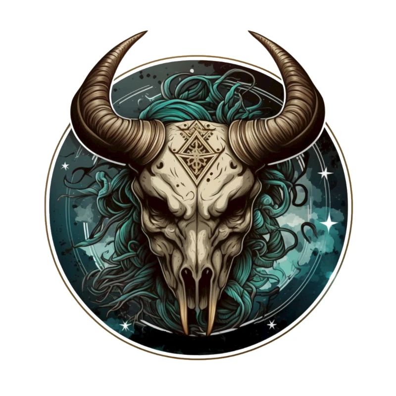 Skeleton bull