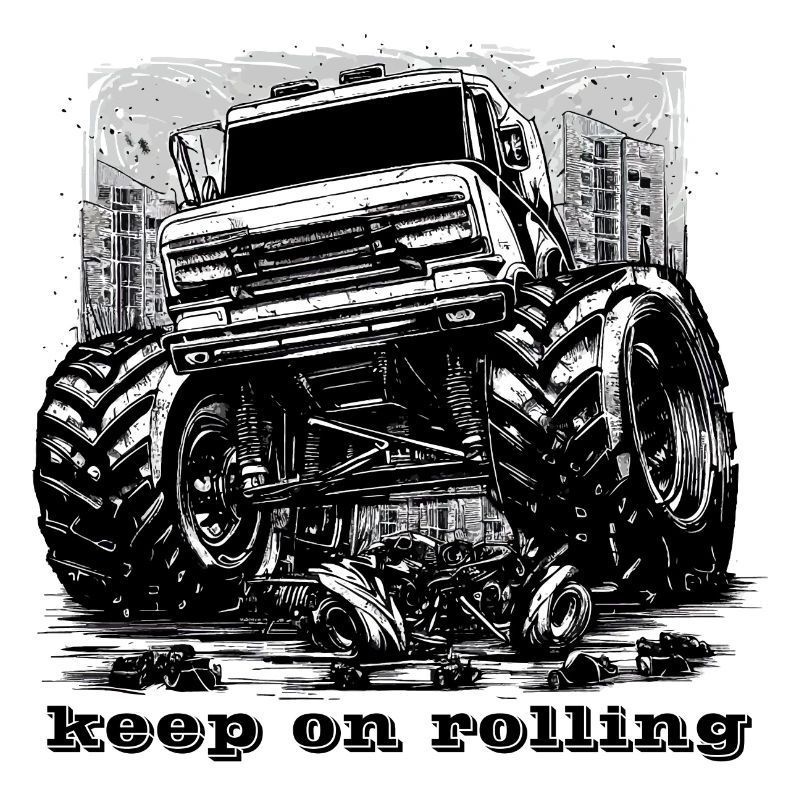 Monstertruck keep on rolling