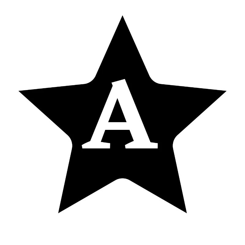 Lettre à étoile