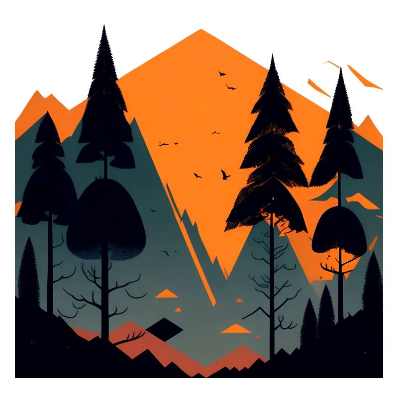 Simple landscape