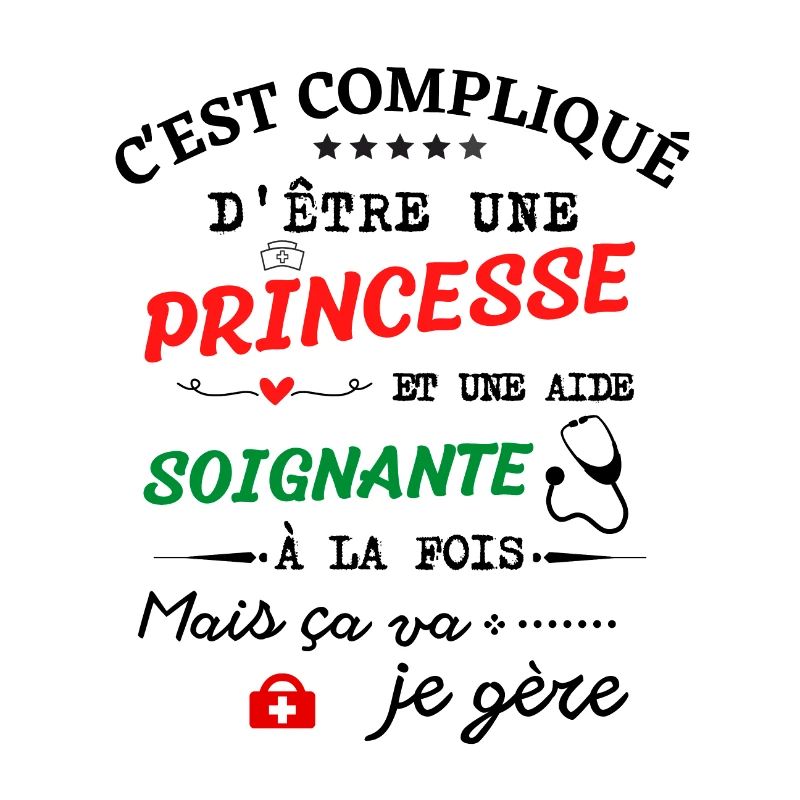 Princesse et aide soignante