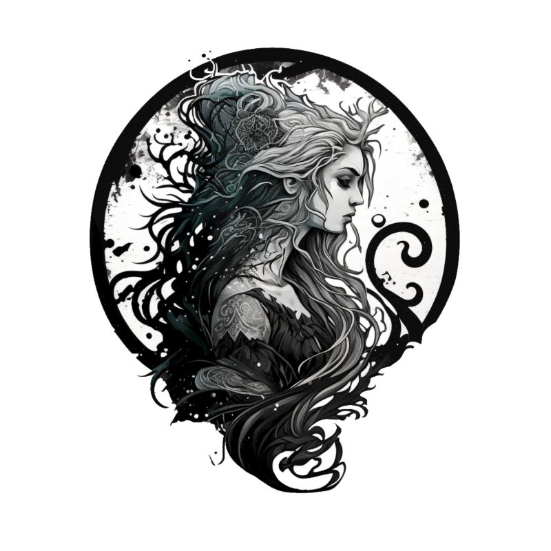 Gothic Wassermann Frau