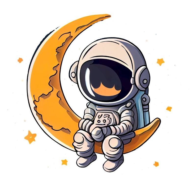 Astronaut on the Moon