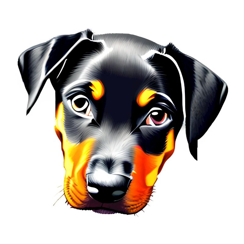 Dobermanntrainer Dobermann Hund Dobermannwelpe