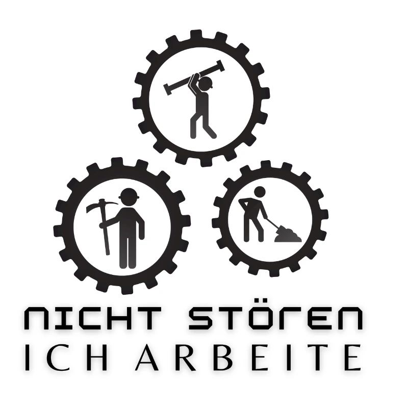 Nicht stören - ich arbeite