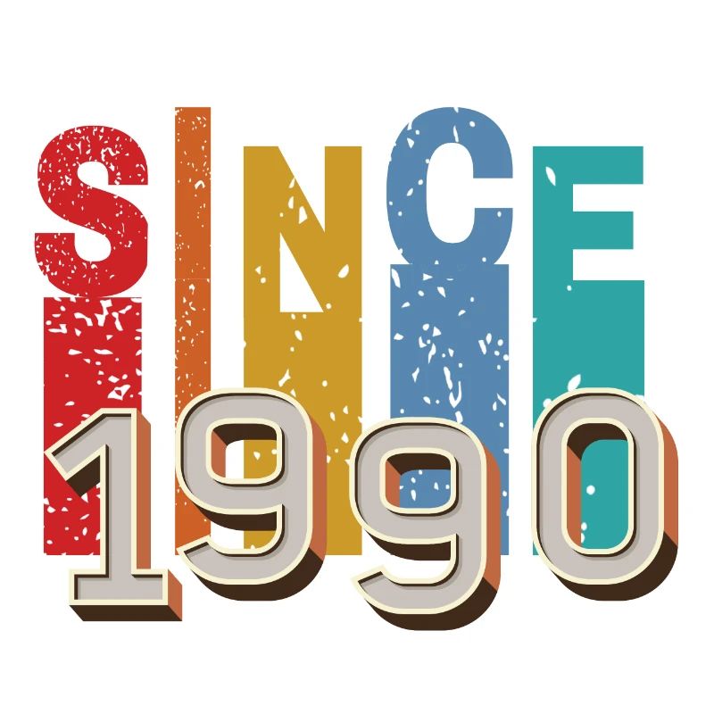 Since 1990 retro