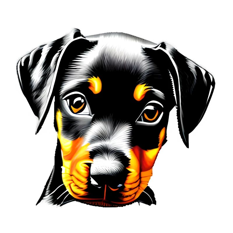 Dobermann Hund Dobermannwelpe Dobermanntrainer