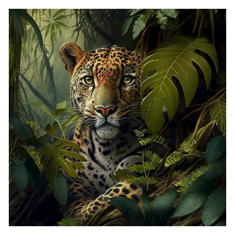 Léopard dans la nature