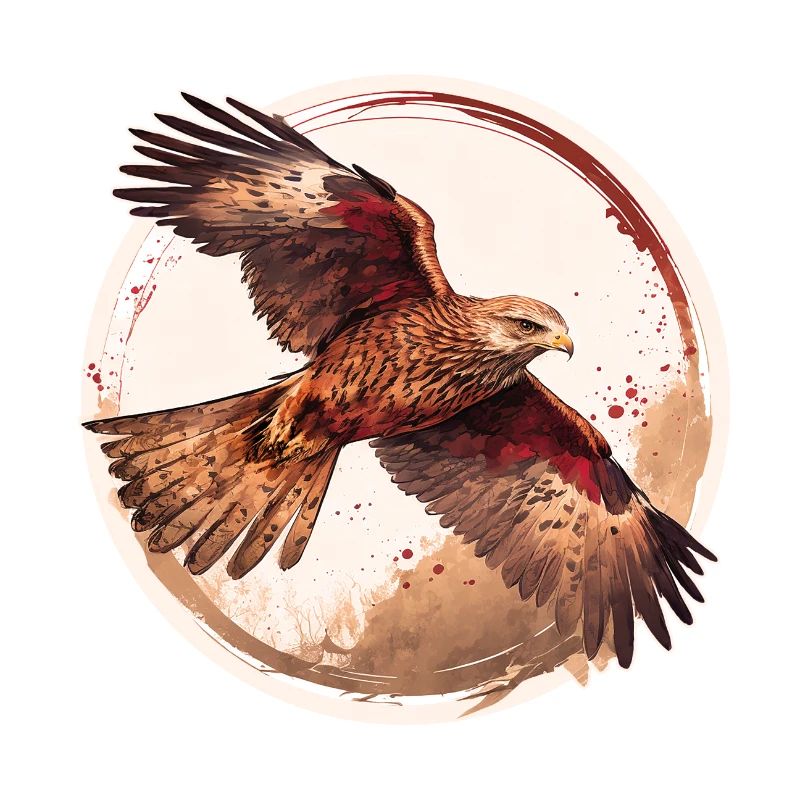 Rotmilan Greifvogel