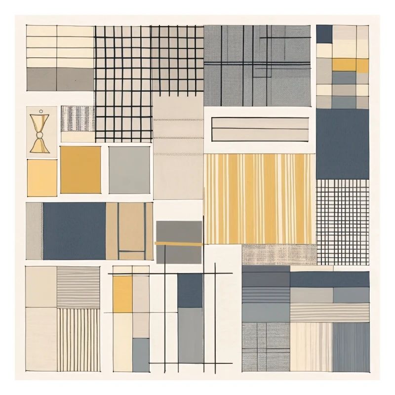 Minimalist Pattern Design Inspired by Tranquility