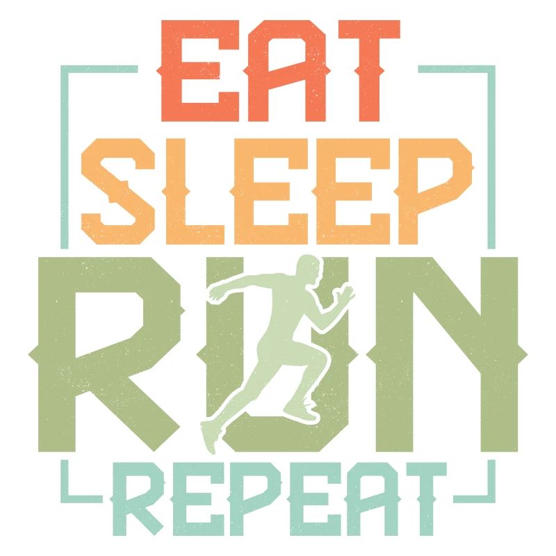 Eat. Sleep. Run. Repeat. Marathon Trail Running