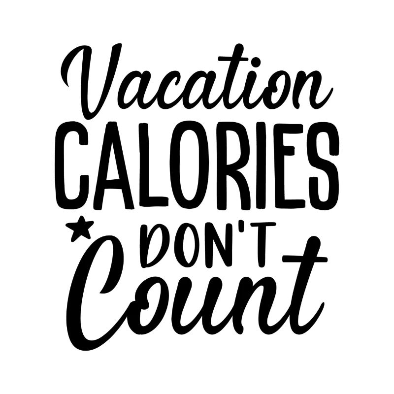 Les calories de vacances ne comptent pas