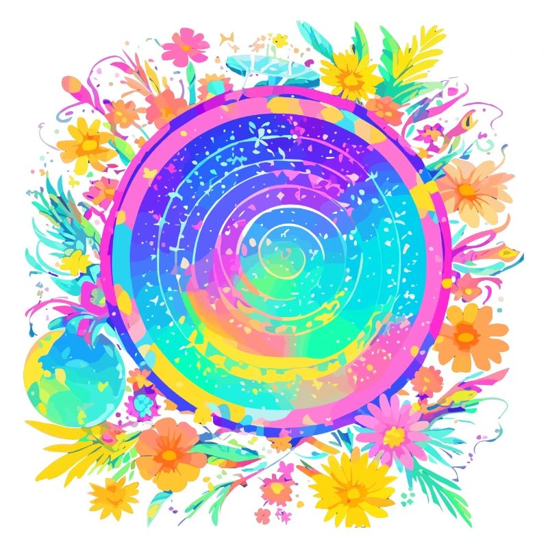 Fleurs hypnotiques