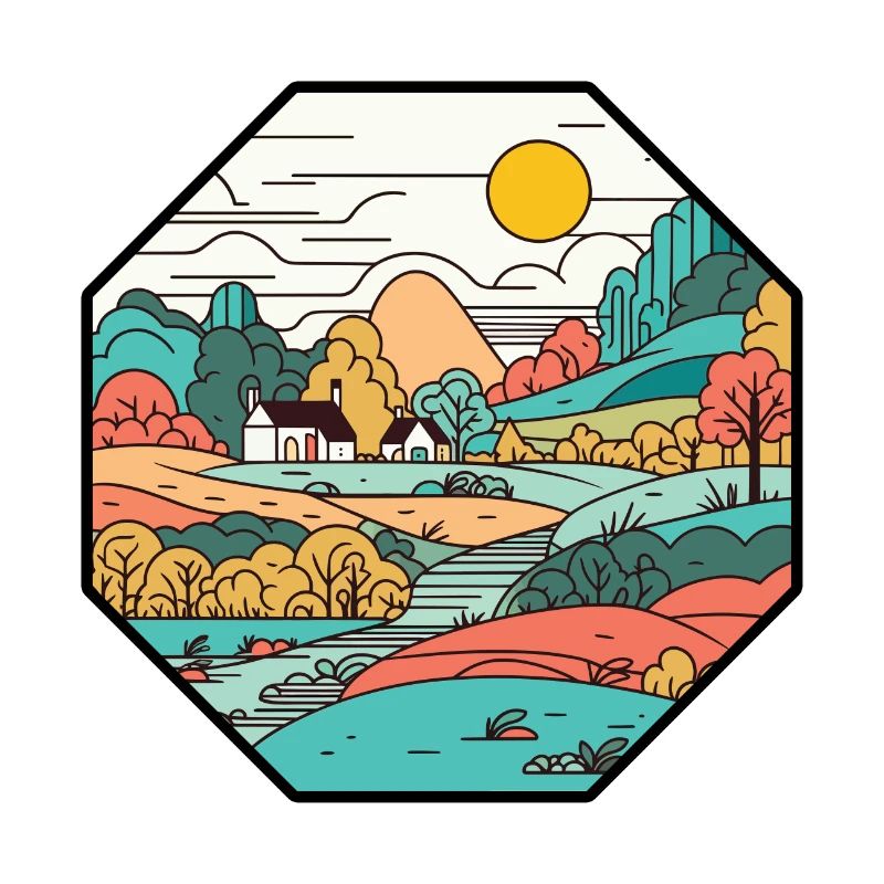 Paysage de campagne