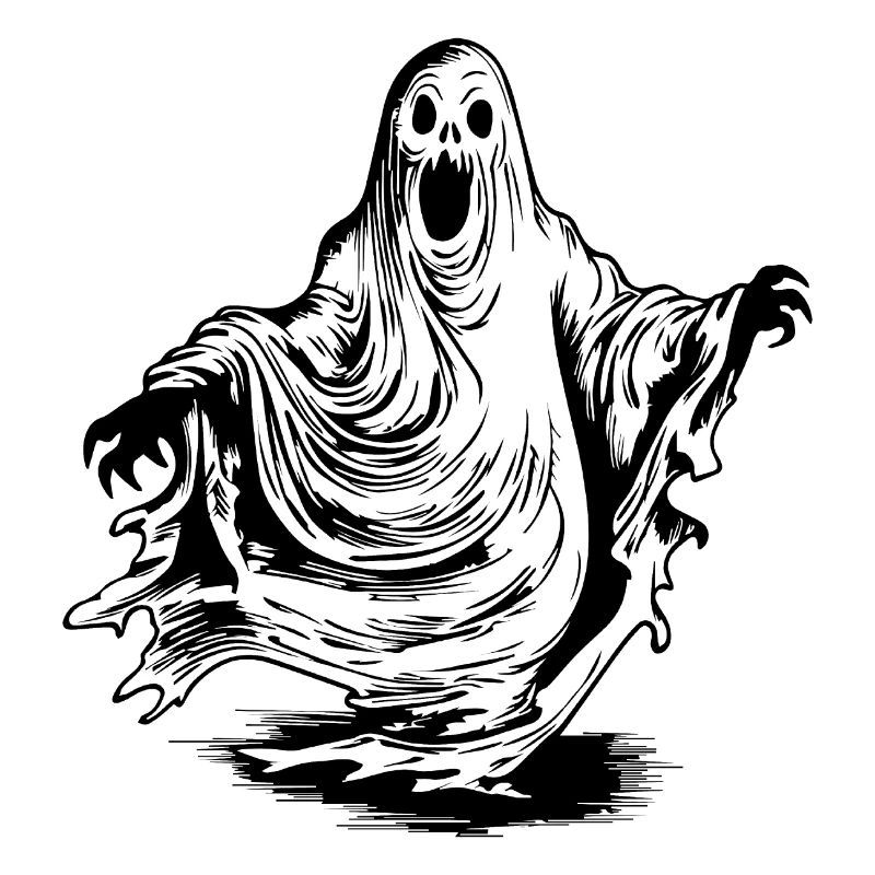Ghost Ghosts Witching Hour Halloween