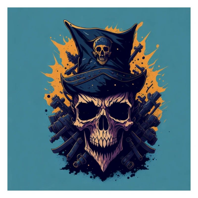 Crâne de pirate Crâne Crâne