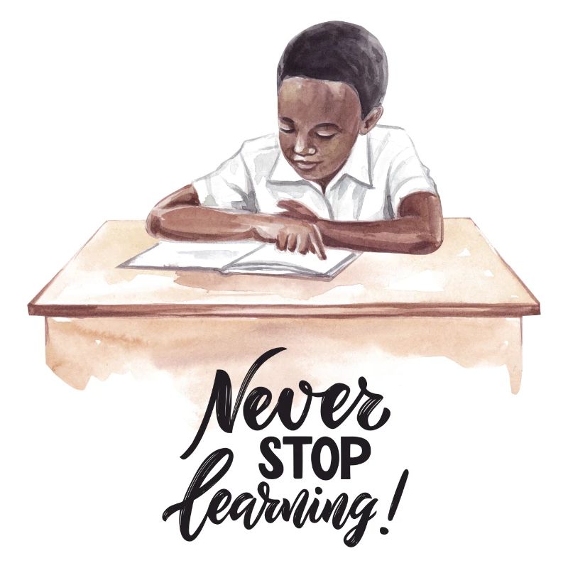 ‘Never Stop Learning’ Inspiring ‘Never Stop’ Quote