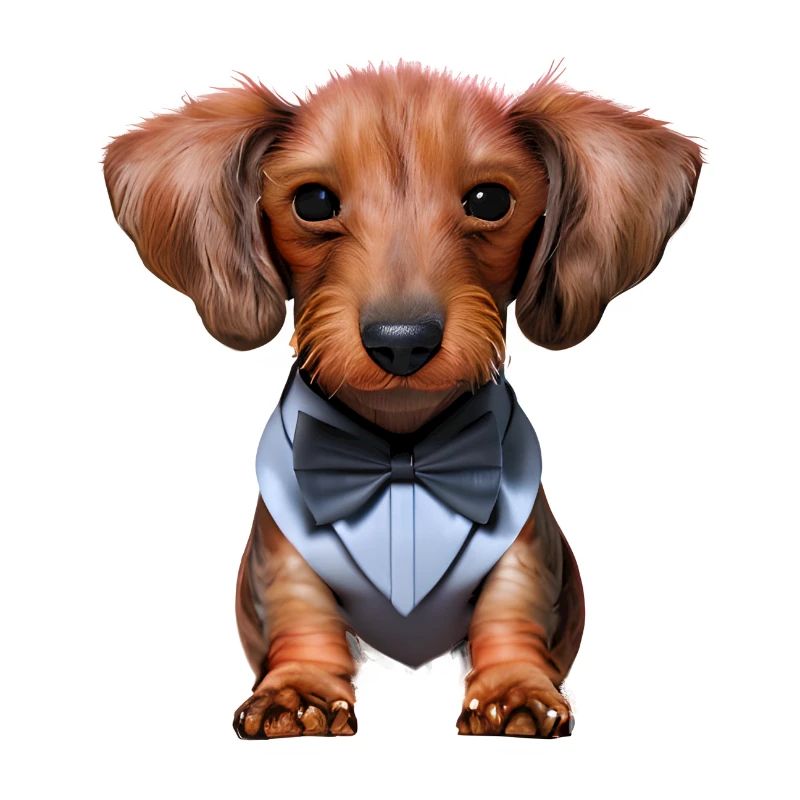 Teckel avec costume Chien Chiens Chiot teckel
