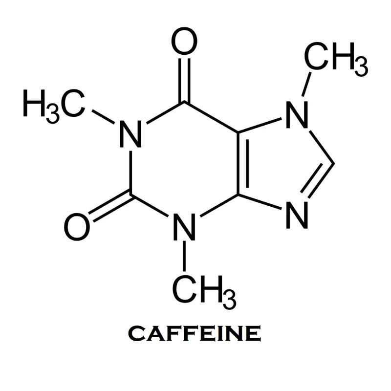 Koffein Strukturformel