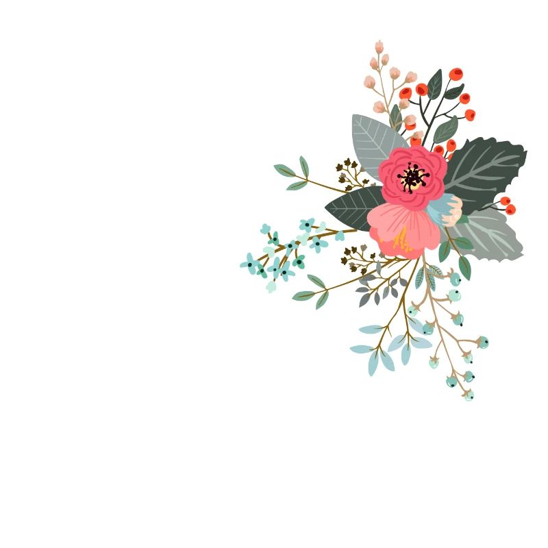 Letter in bloom
