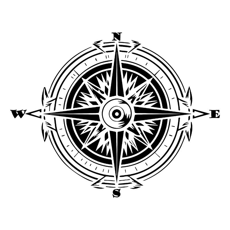 Compass Nautical Sailboat Seafarer