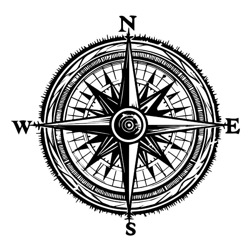 Compass Nautical Sailboat Seafarer