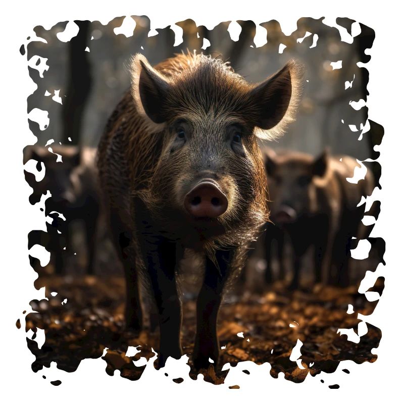 Wild boars are very adaptable