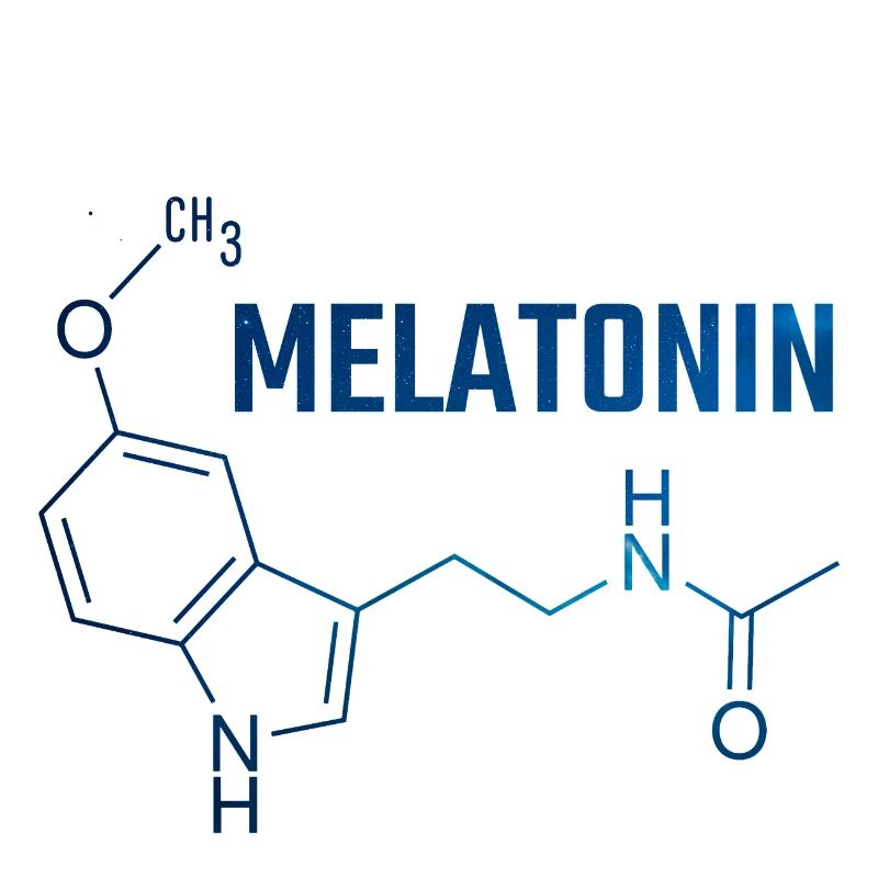 Melatonin-Molekül