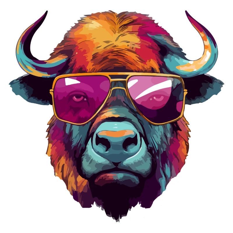 Bok le bison à lunettes